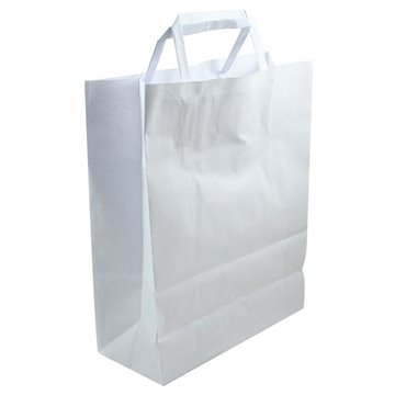 Shopper Piattina Bianche 32x16x44 073618