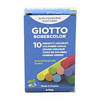 Gesso Giotto Colorato Pz.10 Robercolor