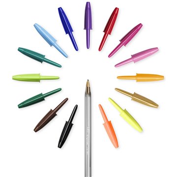 Bic Cristal Multicolor Punta 1,6mm Pz.15 972065