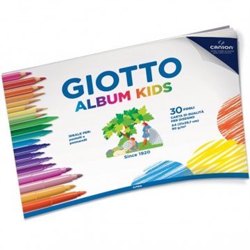 Album Giotto Kids A4 30 Fogli Gr.90