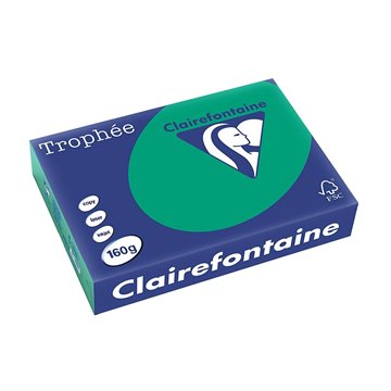 Carta Trophee A4 Gr.160 Verde Foresta