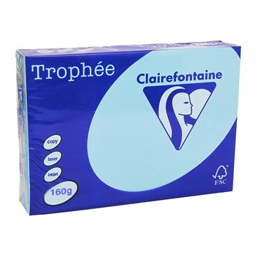 Carta Trophee A4 Gr.160 Dark Blue