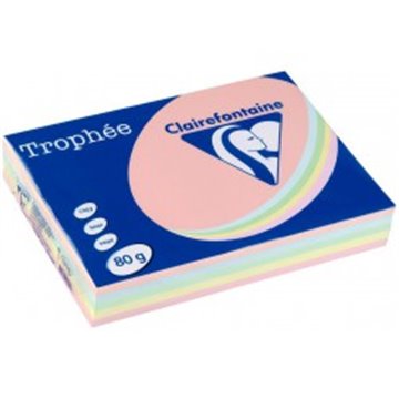 Carta Trophee A4 Gr.80 Colori Pastello 500 Fogli