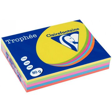 Carta Trophee A3 Gr.80 Colori Intensi Assort 500 Fogli