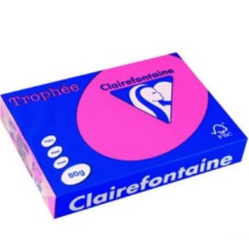 Carta Trophee A4 Gr.80 Fuxia 500 Fogli