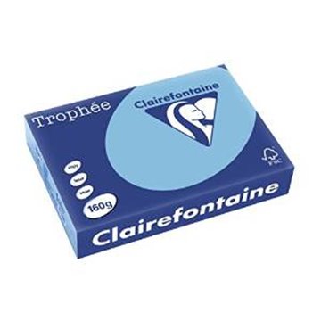 Carta Trophee A4 Gr.160 Blue