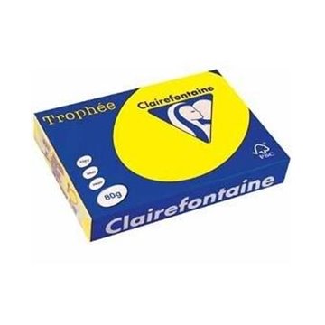 Carta Trophee A3 Gr.80 Giallo Fluo