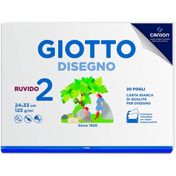 Album Giotto 2 Ruvido 24x33 Ff.20 Gr.125