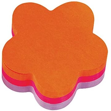 Post-it Blocchetto A Forma Di Fiore 27063 70x70mm Multicolore