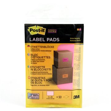 Post-it Label Pads 2900-opeu 73x117