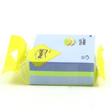 Post-it Cubo Neon 76x76 Ff 325 Blu/verde