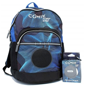 Zaino Americano Comix Sound Wave Cassa Bluetooth