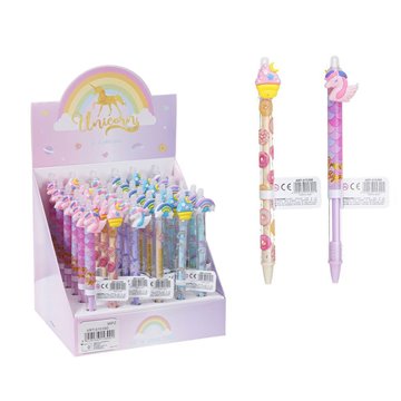 Penna Cancellina Cancellabile Tema Unicorno Dolcetti Arcobaleno 615390