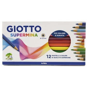 Pastelli Giotto Supermina 12 235700