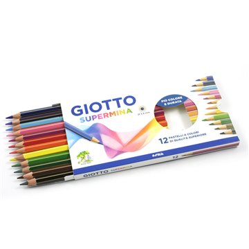 Pastelli Giotto Supermina 12 235700