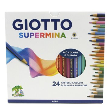 Pastelli Giotto Supermina 24 235800