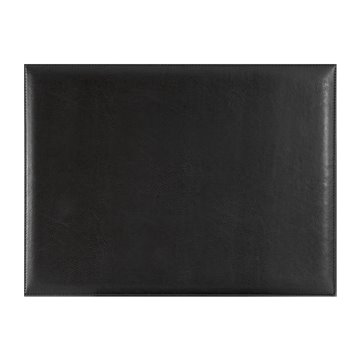 Sottomano A Singolo Specchio In Ecopelle Cm. 50x35 Nero