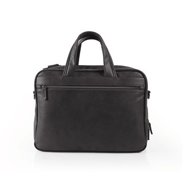 Borsa Unisex A Due Manici Ecopelle 9236ga34 Nero