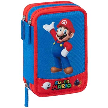 Astuccio Corredo 3zip Con Penna Frixion Supermario