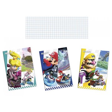 Quaderno Maxi 5 Mm Mariokart