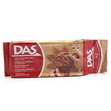 Plastilina Das 1/2 Kg Terracotta 387100