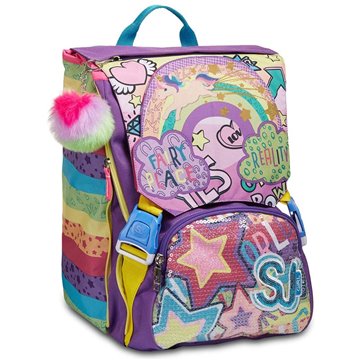 Zaino Sdoppiabile Big Sj Gang Multicolor Girl