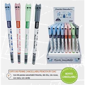 Pencita Cancellabile 4 Colori Assortiti