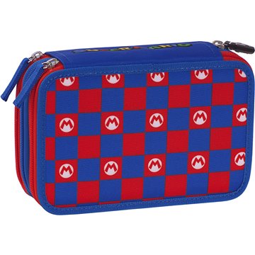 Astuccio Corredo 3 Zip Supermario Con Penna Frixion 67533 2022/2023