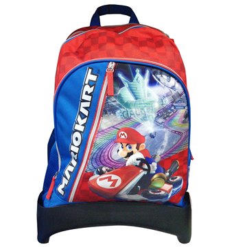 Zaino Organizzato Con Trolley Staccabile New Mariokart 67619