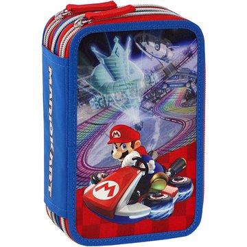 Astuccio Corredo 3 Zip Mariokart Con Penna Cancellabile 67623 2022/2023