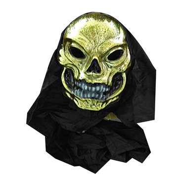 Maschera Horror Oro 108295