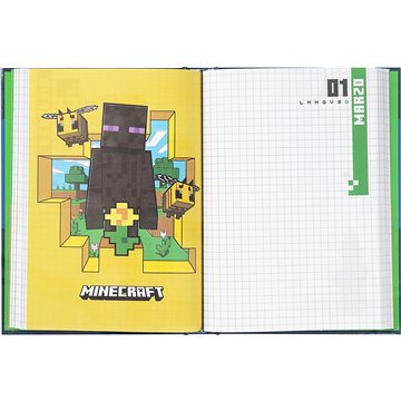 Diario 12 Mesi Minecraft Stanard Creeper 13x17,8cm