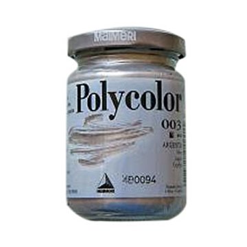 Vasetto Polycolor Vinilico 140ml Argento M1220003