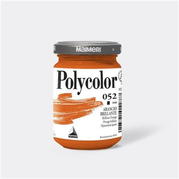 Vasetto Polycolor Maimeri 140ml Arancio Brill M1220052