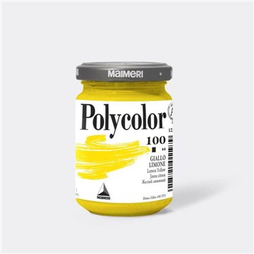 Vasetto Polycolor Maimeri 140ml Giallo Limone M1220100