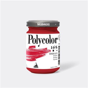 Vasetto Polycolor Maimeri 140ml Bordeaux M1220165