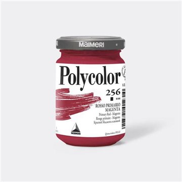 Vasetto Polycolor Maimeri 140ml Rosso Prim Mag M1220256