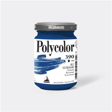 Vasetto Polycolor Maimeri 140ml Blu Oltremare M1220390