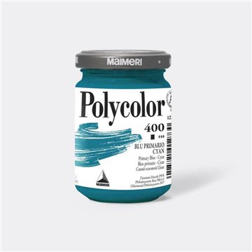 Vasetto Polycolor Maimeri 140ml Cyan M1220400