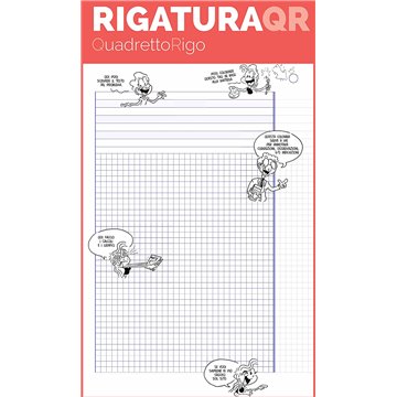 Ricambi A4 Rinforzati Ff.40 Gr.80 Qr Quadretto Intelligente Dislessia