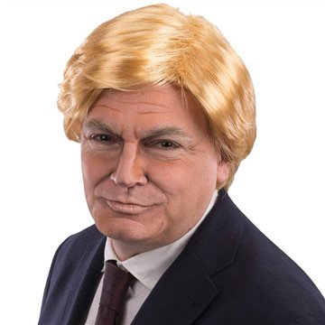 Parrucca Bionda Donald Trump Uomo Carnevale