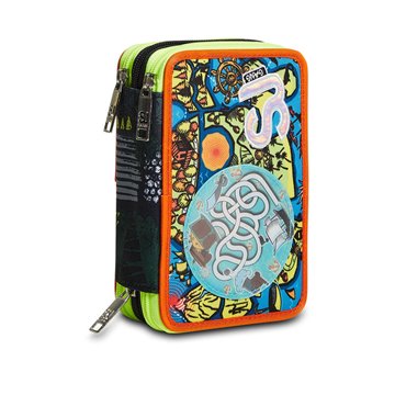 Astuccio 3 Zip Sj Gang Sea Pirate Bo