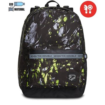 Reversible Backpack Grs Seven Yellow Paint Zaino Reversibile