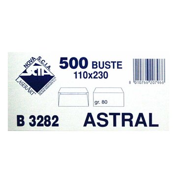 Buste 11x23 Gr.80 Astral Sf Pz.500