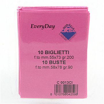 Buste Biglietti 7 10/10 Everyday Fucsia