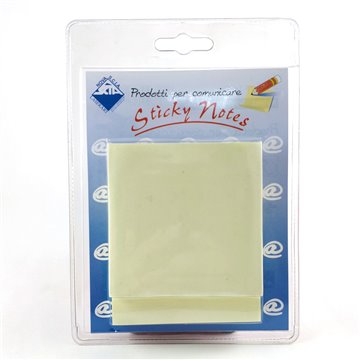 Blister 2 Sticky Notes 75x75 Memo Gialli Adesivi