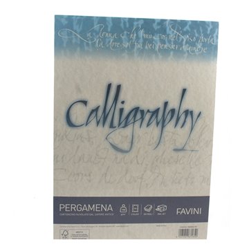 Fogli Calligraphy A4 50ff Gr.190 Sabbia 02 A69u084