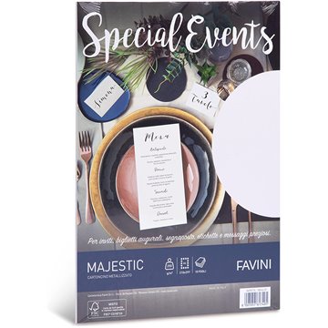 Fogli A4 Special Events Ff.10 Gr.250 White A690174