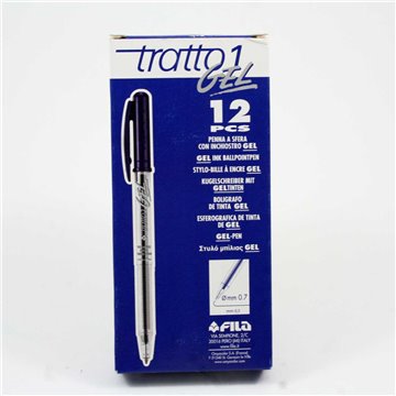 Penne Tratto 1 Gel Blu