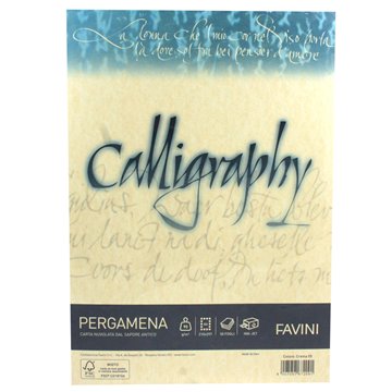 Fogli Calligraphy A4 50ff Gr.90 Crema 05 A692204